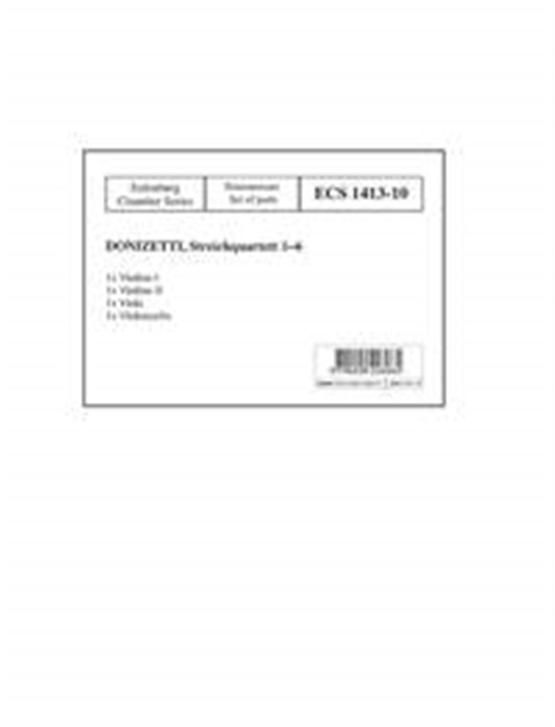 Streichquartette Nr. 1-6